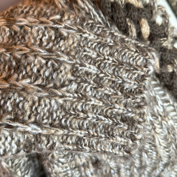 🍁 Funky Sisters brand Open Front large weave Sweater Size L 🍁 - Picture 5 of 9